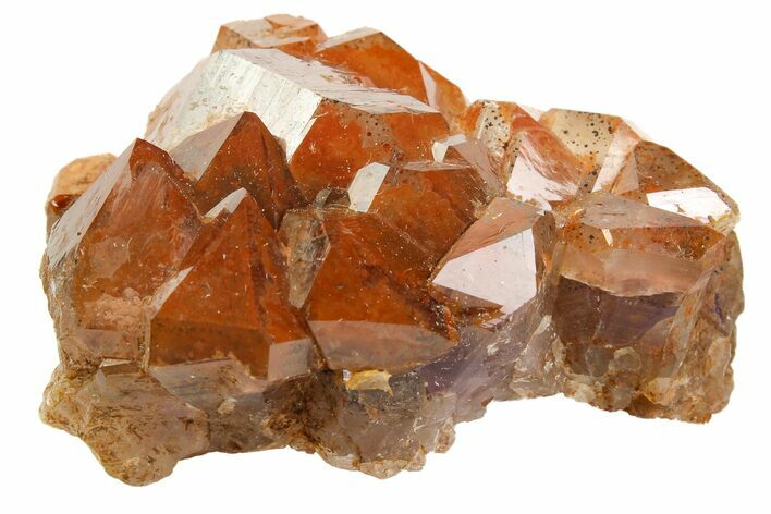 Thunder Bay Amethyst Cluster with Hematite - Canada #164316